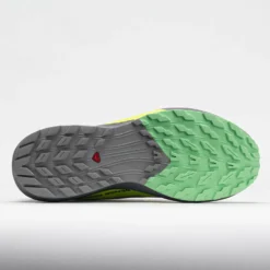 Salomon Sense Ride 5 Men's Alloy/Quiet Shade/Safety Yellow -Hoka Shoes Sales 040741 4