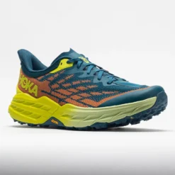 HOKA Speedgoat 5 Men's Blue Coral/Evening Primrose -Hoka Shoes Sales 047736 5