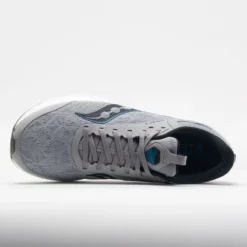 Saucony Freedom 5 Men's Alloy/Topaz -Hoka Shoes Sales 047898 2