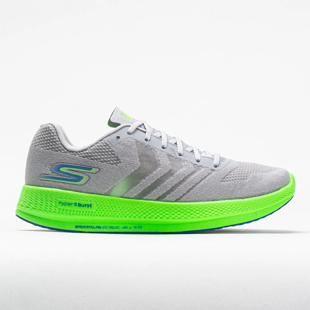 Skechers GOrun Razor+ Women's Gray/Lime 1 Skechers GOrun Razor+ Women's Gray/Lime