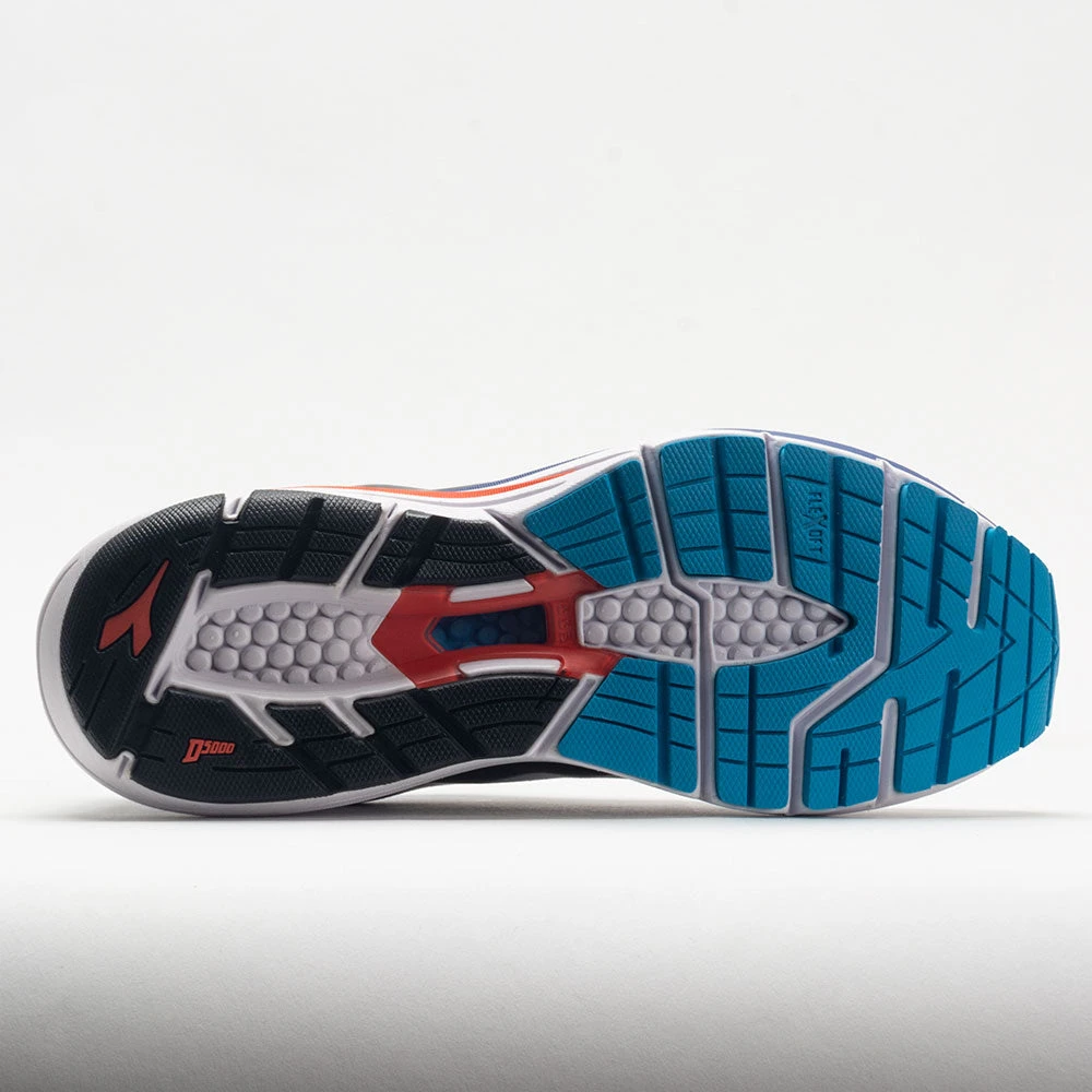 Diadora Mythos Blushield Vortice 7 Men's White/Black/Turkish Sea 4 Diadora Mythos Blushield Vortice 7 Men's White/Black/Turkish Sea - Image 4