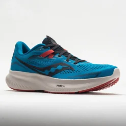 Saucony Ride 15 Men's Ocean/Black -Hoka Shoes Sales 048744 5