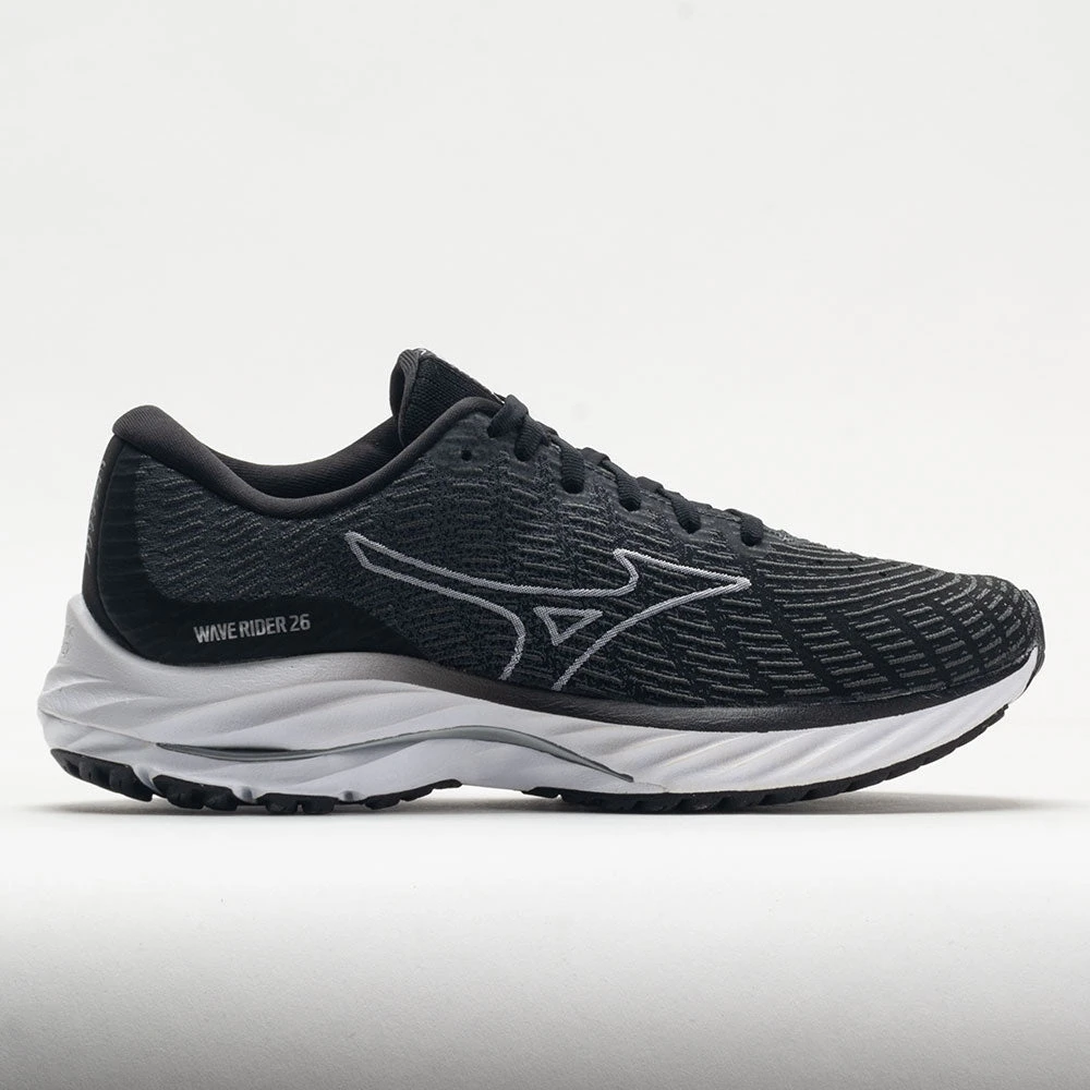 Mizuno Wave Rider 26 Women's Black/White 1 Mizuno Wave Rider 26 Women's Black/White