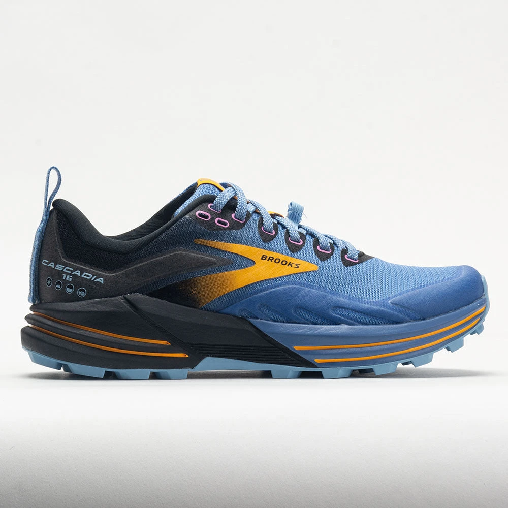 Brooks Cascadia 16 Women's Blue/Black/Yellow 1 Brooks Cascadia 16 Women's Blue/Black/Yellow