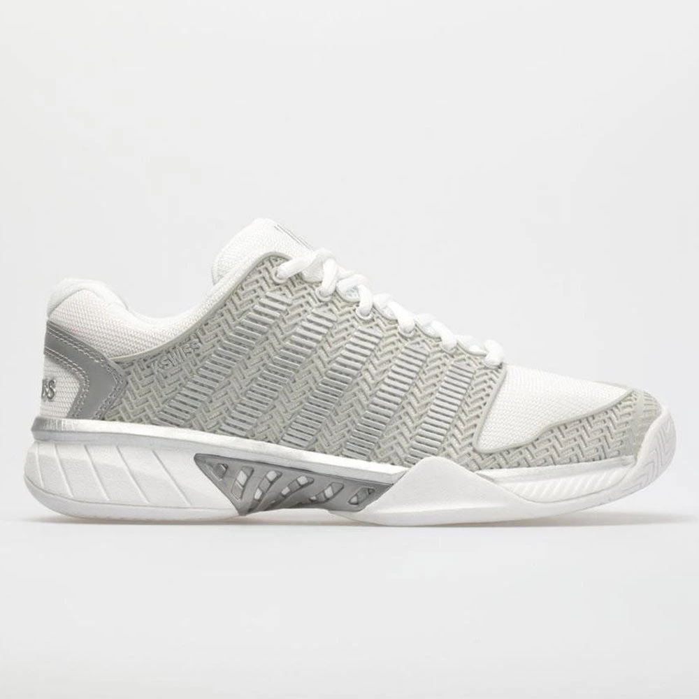 K-Swiss Hypercourt Express Women's White/Silver 1 K-Swiss Hypercourt Express Women's White/Silver