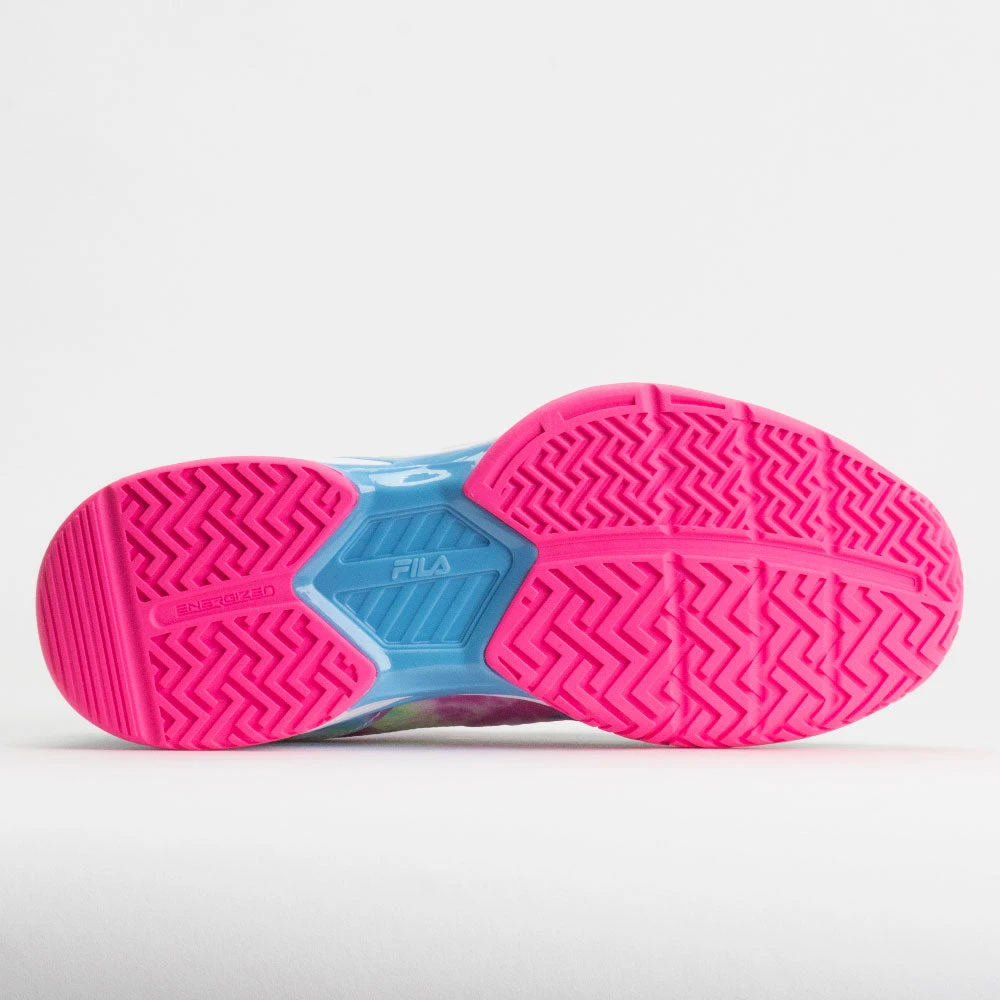 Fila Axilus 2 Energized Women's Lettuce Green/Blue Tie Dye Print 4 Fila Axilus 2 Energized Women's Lettuce Green/Blue Tie Dye Print - Image 4