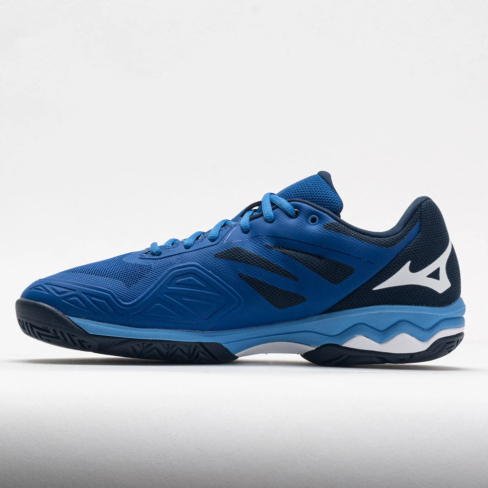 Mizuno Wave Exceed Light AC Men's True Blue/White 2 Mizuno Wave Exceed Light AC Men's True Blue/White - Image 2