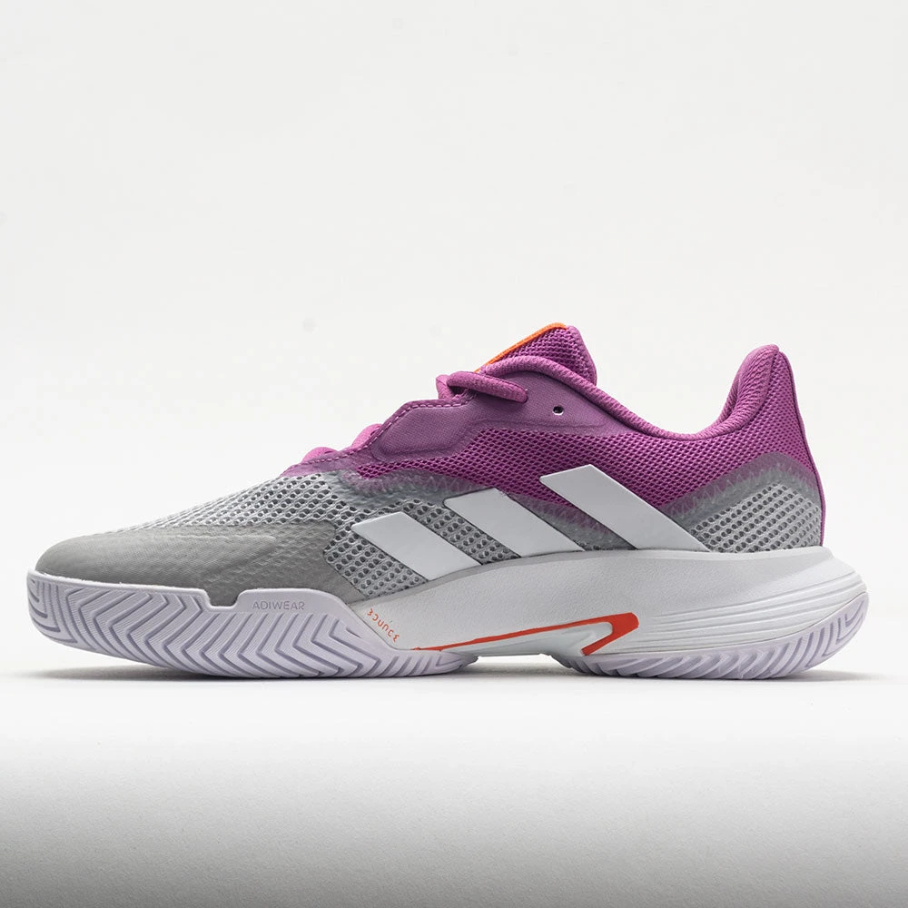 Adidas CourtJam Control Women's Semi Pulse Lilac/White/Grey 2 Adidas CourtJam Control Women's Semi Pulse Lilac/White/Grey - Image 2