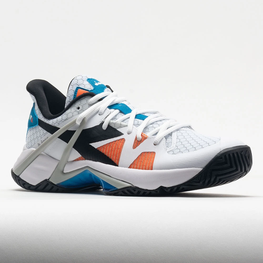 Diadora B.Icon AG Men's White/Black/Blue Jewel 5 Diadora B.Icon AG Men's White/Black/Blue Jewel - Image 5