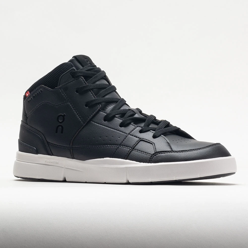 On Running On The Roger Clubhouse Mid Men's Black/Eclipse 5 On Running On The Roger Clubhouse Mid Men's Black/Eclipse - Image 5