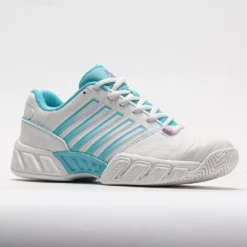 K-Swiss Bigshot Light 4 Women's Brilliant WhiteAngel Blue/Sheer Lilac -Hoka Shoes Sales 116921 5