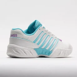 K-Swiss Bigshot Light 4 Women's Brilliant WhiteAngel Blue/Sheer Lilac -Hoka Shoes Sales 116921 6