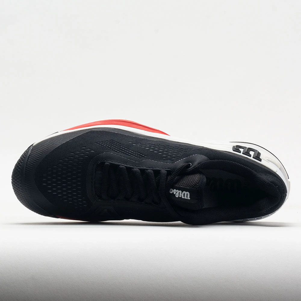 Wilson Rush Pro 4.0 Men's Black/White/Poppy Red 3 Wilson Rush Pro 4.0 Men's Black/White/Poppy Red - Image 3