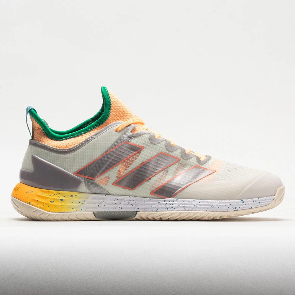 Adidas Adizero Ubersonic 4 Men's Off White/Taupe/Acid Orange 1 Adidas Adizero Ubersonic 4 Men's Off White/Taupe/Acid Orange