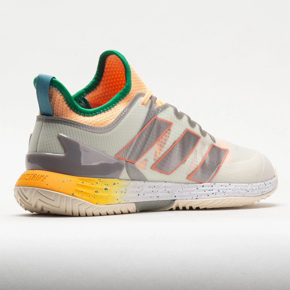 Adidas Adizero Ubersonic 4 Men's Off White/Taupe/Acid Orange 6 Adidas Adizero Ubersonic 4 Men's Off White/Taupe/Acid Orange - Image 6