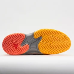 Adidas Barricade Men's White TInt/Taupe Metallic/Acid Orange -Hoka Shoes Sales 117057 4