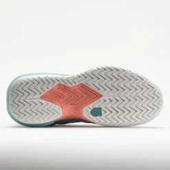 K-Swiss Ultrashot 3 Women's Blanc De Blanc/Mile Blue/Desert Flower -Hoka Shoes Sales 117133 4