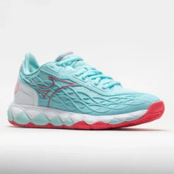 Mizuno Wave Enforce Tour AC Women's TanagerTurquoise/Paradise Pink -Hoka Shoes Sales 117144 5