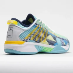 K-Swiss Hypercourt Supreme X Lucky In Love Gulf Stream/Green/Fire -Hoka Shoes Sales 117321 6