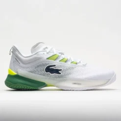 New Arrival 15 Lacoste AG-LT 23 Ultra Women's White/Green/Yellow