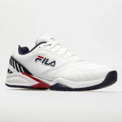 Fila Volley Zone Men's White/Navy/Red -Hoka Shoes Sales 360234 5