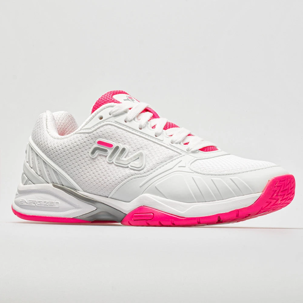 Fila Volley Zone Women's White/Pink/White 5 Fila Volley Zone Women's White/Pink/White - Image 5