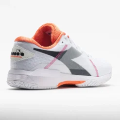 Diadora Trofeo AG Pickleball Women's White/Black/Vermillion Orange 11 Diadora Trofeo AG Pickleball Women's White/Black/Vermillion Orange -Hoka Shoes Sales 370024 6