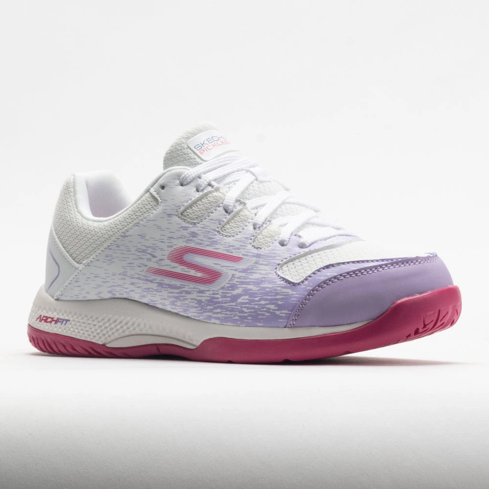 Skechers Viper Court Women's White/Lavender 5 Skechers Viper Court Women's White/Lavender - Image 5