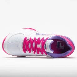 Fila Volley Zone Women's White/Pink Glo/Purple -Hoka Shoes Sales 370037 2