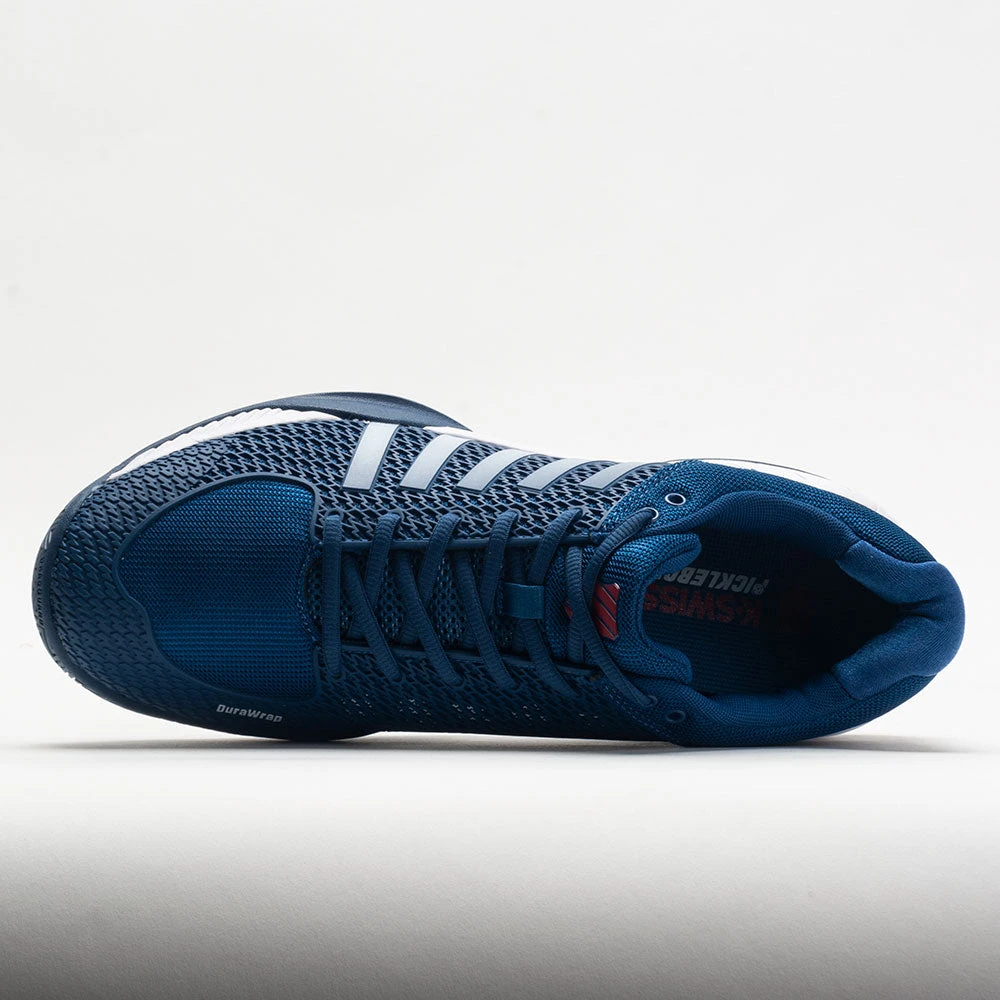 K-Swiss Express Light Pickleball Men's Dark Blue/White/Bittersweet 3 K-Swiss Express Light Pickleball Men's Dark Blue/White/Bittersweet - Image 3