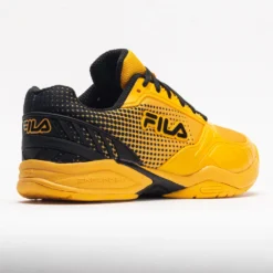 Fila Volley Zone Men's Citrus/Black/Citrus -Hoka Shoes Sales 370057 6
