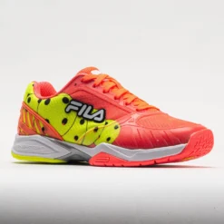 Fila Volley Zone Women's /Fiery Coral/Yellow/Black -Hoka Shoes Sales 370059 5