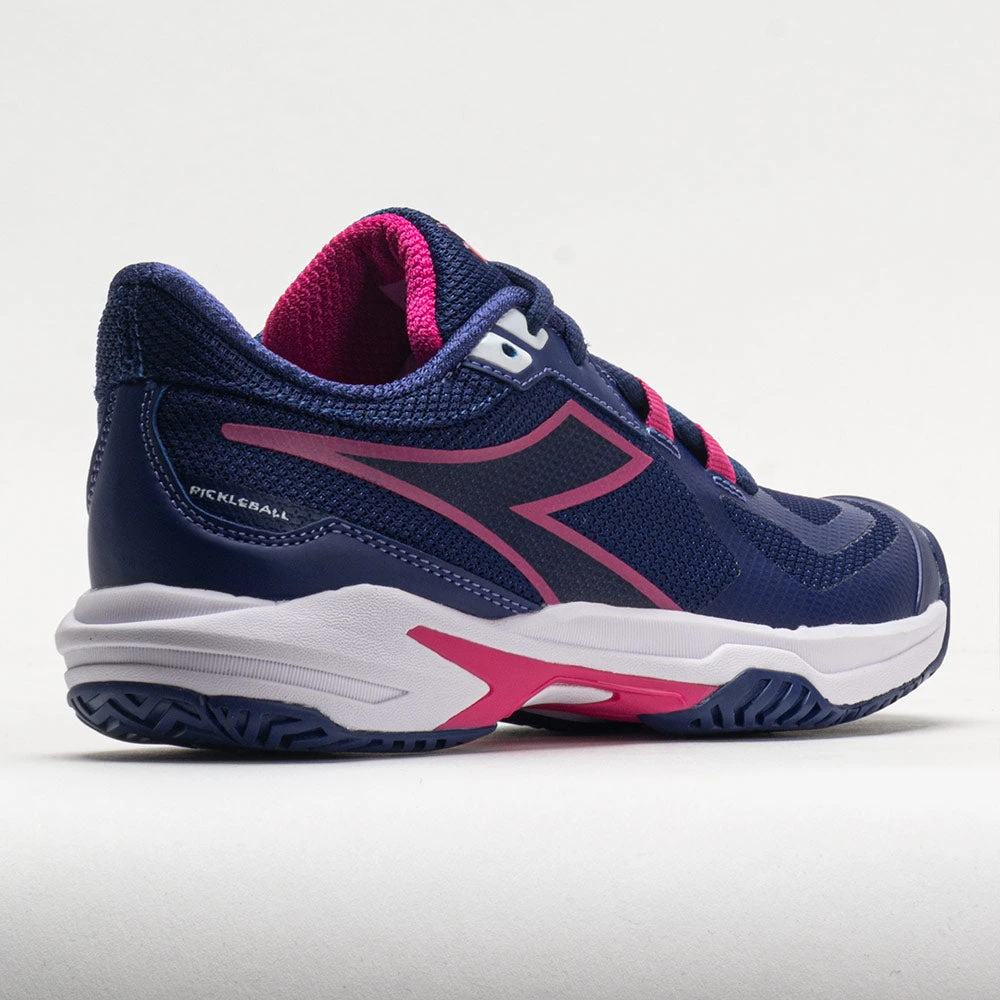 Diadora Trofeo 2 Pickleball Women's Blueprint/Pink Yarrow/White 6 Diadora Trofeo 2 Pickleball Women's Blueprint/Pink Yarrow/White - Image 6