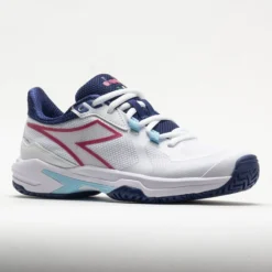 Diadora Trofeo 2 AG Pickleball Women's White/Blueprint/Pink Yarrow 10 Diadora Trofeo 2 AG Pickleball Women's White/Blueprint/Pink Yarrow -Hoka Shoes Sales 370081 5