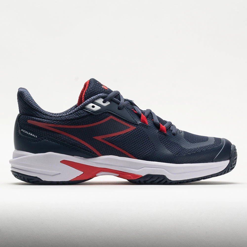Diadora Trofeo 2 AG Pickleball Men's Blue Corsair/White/Fiery Red 1 Diadora Trofeo 2 AG Pickleball Men's Blue Corsair/White/Fiery Red