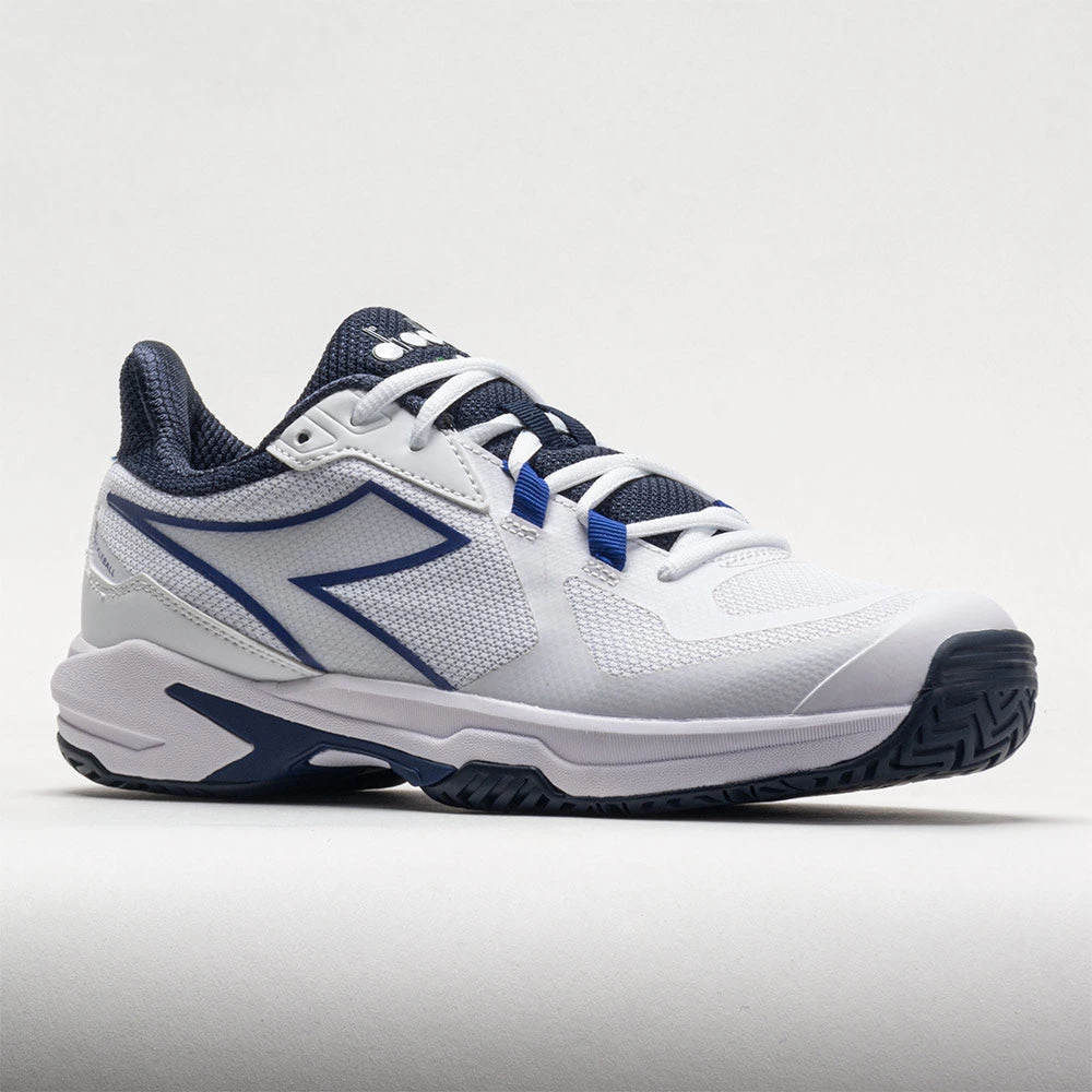 Diadora Trofeo 2 Pickleball Men's White/Surf The Web/Blue Corsair 5 Diadora Trofeo 2 Pickleball Men's White/Surf The Web/Blue Corsair - Image 5