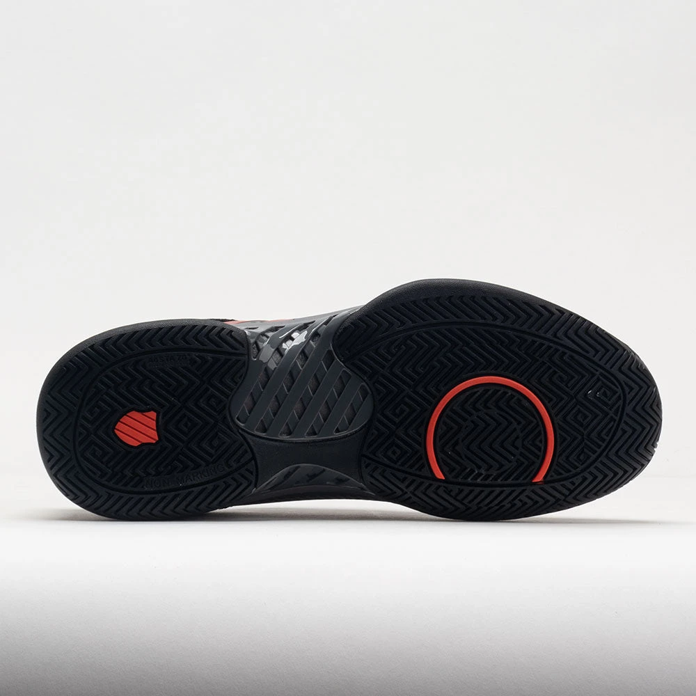 K-Swiss Express Light Pickleball Men's Steel Gray/Jet Black/Orange 4 K-Swiss Express Light Pickleball Men's Steel Gray/Jet Black/Orange - Image 4