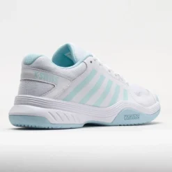 K-Swiss Court Express Pickleball Women's White/Blue Glow -Hoka Shoes Sales 370089 6