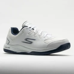 Skechers Viper Court Men's White/Navy -Hoka Shoes Sales 370097 5