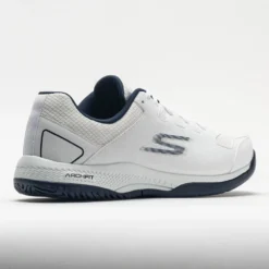 Skechers Viper Court Men's White/Navy -Hoka Shoes Sales 370097 6