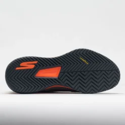 Skechers Viper Court Pro Men's Grey/Orange -Hoka Shoes Sales 370104 4