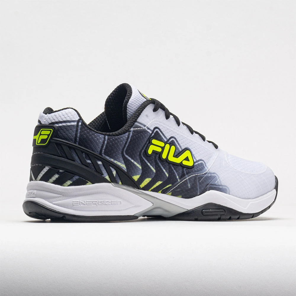 Fila Volley Zone PBF Men's White/Black/Safety Yellow 6 Fila Volley Zone PBF Men's White/Black/Safety Yellow - Image 6