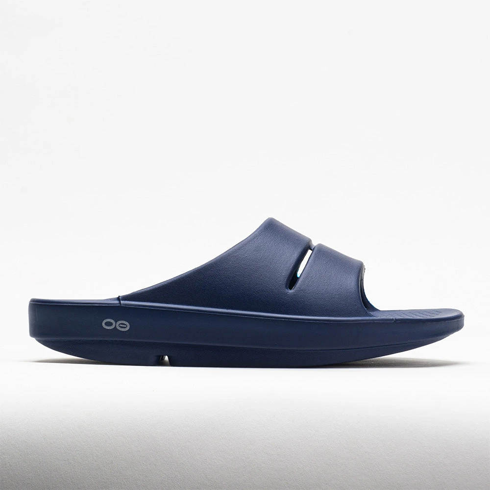 OOFOS OOahh Men's Navy 1 OOFOS OOahh Men's Navy