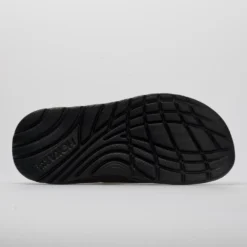 Hoka One One Ora Recovery Flip Men's Black/Dark Gull Gray -Hoka Shoes Sales 570409 4