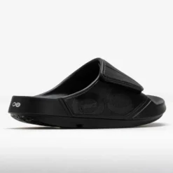 OOFOS OOahh Sport Flex Men's Matte Black -Hoka Shoes Sales 570470 6