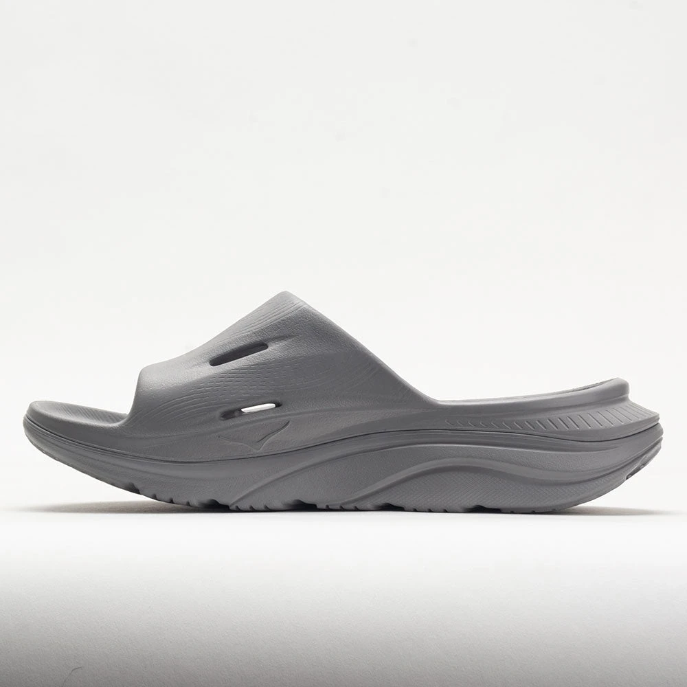 HOKA Ora Recovery Slide 3 Unisex Grey/Grey 3 HOKA Ora Recovery Slide 3 Unisex Grey/Grey - Image 3