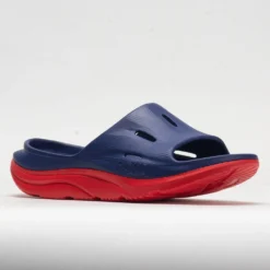 HOKA Ora Slide 3 Unisex Bellwether Blue/Red Alert -Hoka Shoes Sales 570614 5